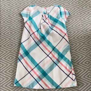 Gymboree soft plaid dress with pockets. EUC